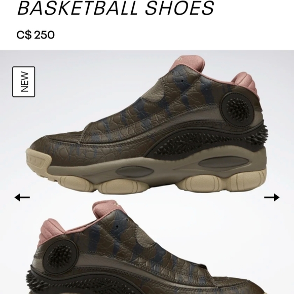 REEBOX JURASSIC WORLD THE ANSWER DMX BASKETBALL SHOES - Picture 7 of 9